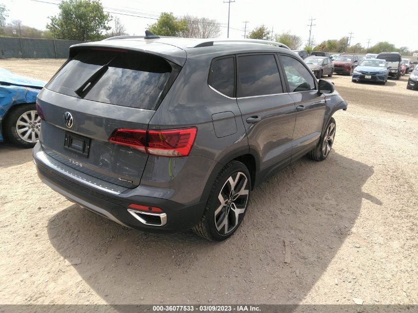 2023 VOLKSWAGEN TAOS SEL - 3VV2X7B2XPM321712