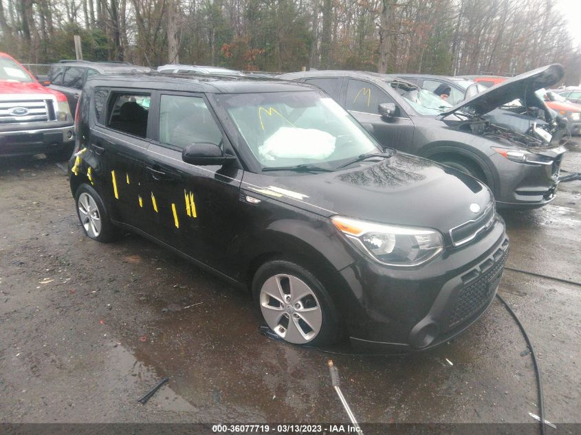 2014 KIA SOUL BASE - KNDJN2A29E7719408