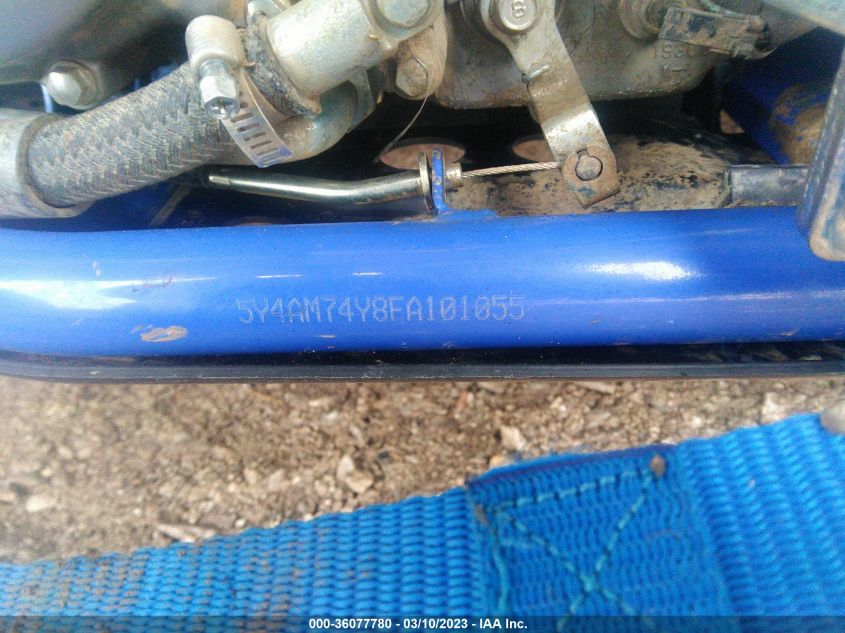 2015 YAMAHA YFM700 R - 5Y4AM74Y8FA101055