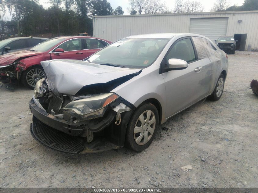 2014 TOYOTA COROLLA L/LE/S/S PLUS/LE PLUS - 5YFBURHE6EP022650