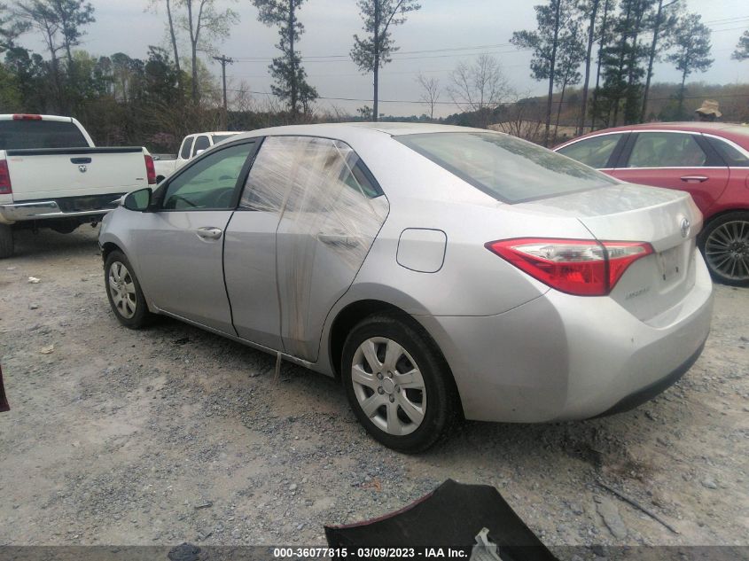 2014 TOYOTA COROLLA L/LE/S/S PLUS/LE PLUS - 5YFBURHE6EP022650