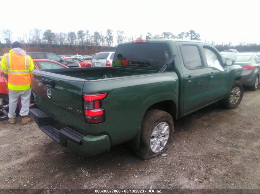 2022 NISSAN FRONTIER SV - 1N6ED1EKXNN675775
