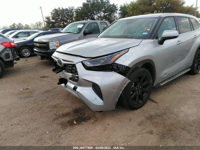 2022 TOYOTA HIGHLANDER L - 5TDCZRAH9NS560244