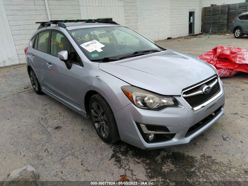2015 SUBARU IMPREZA WAGON 2.0I SPORT PREMIUM - JF1GPAT64F8241687