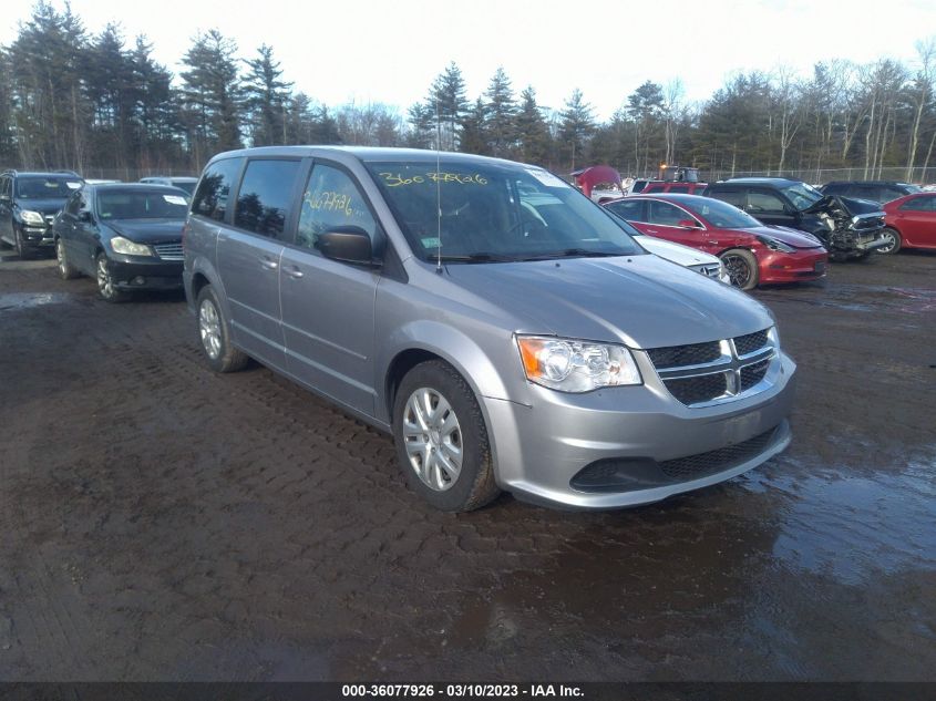 2016 DODGE GRAND CARAVAN SE - 2C4RDGBG6GR330482