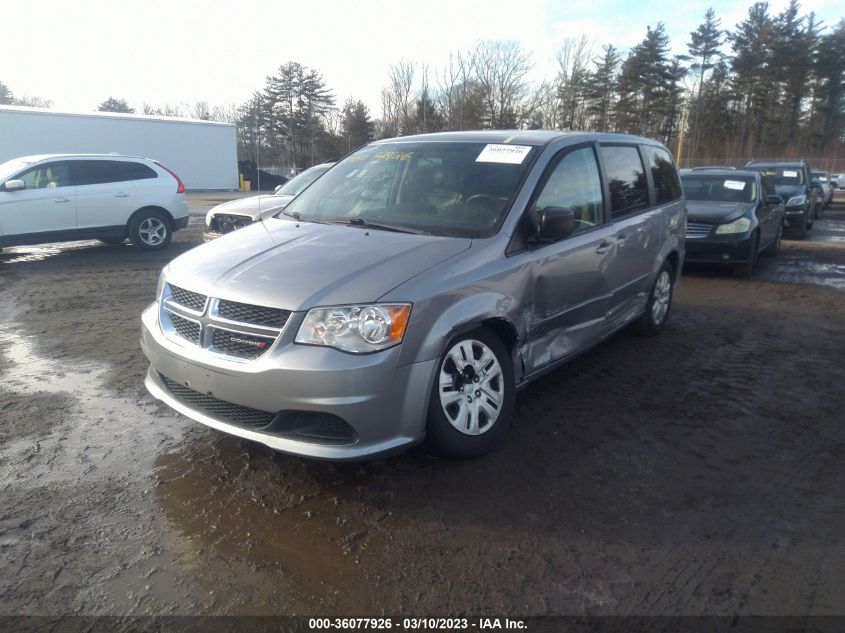 2016 DODGE GRAND CARAVAN SE - 2C4RDGBG6GR330482