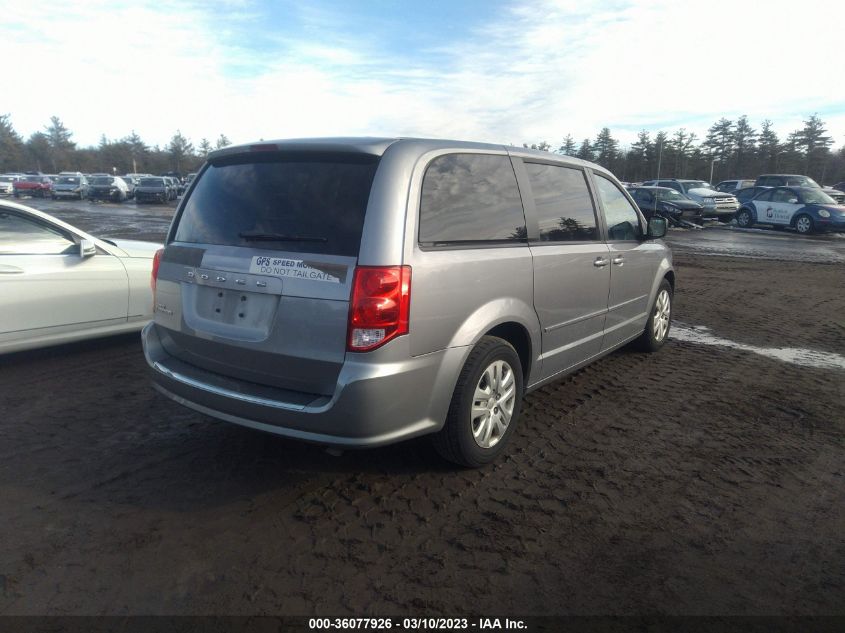 2016 DODGE GRAND CARAVAN SE - 2C4RDGBG6GR330482