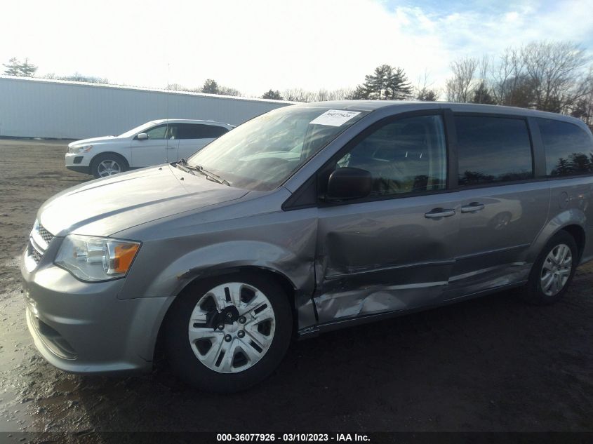 2016 DODGE GRAND CARAVAN SE - 2C4RDGBG6GR330482