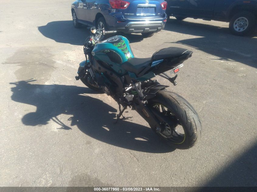 2021 KAWASAKI ZX636 K JKBZXJH15MA009742