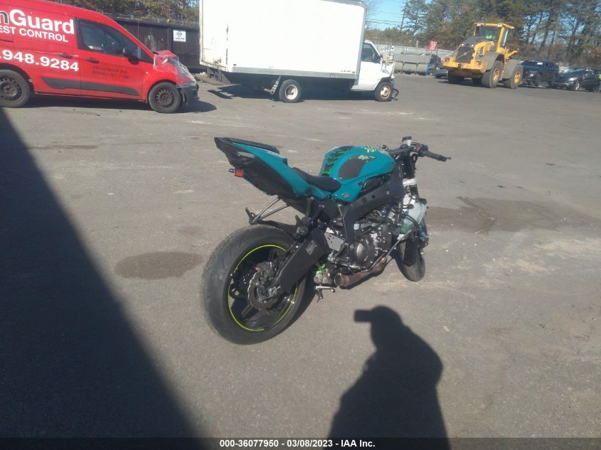 2021 KAWASAKI ZX636 K JKBZXJH15MA009742