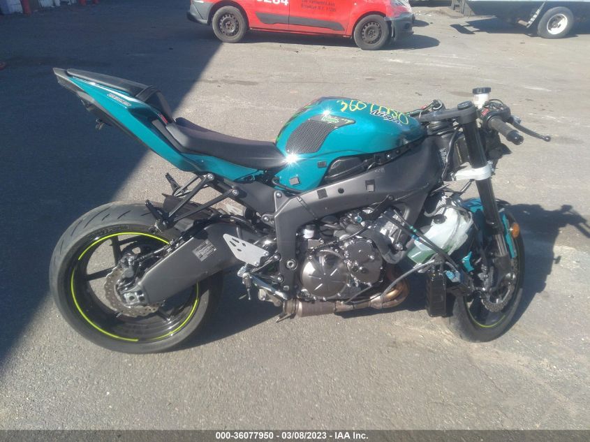 2021 KAWASAKI ZX636 K JKBZXJH15MA009742