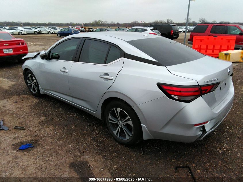2020 NISSAN SENTRA SV - 3N1AB8CVXLY238942