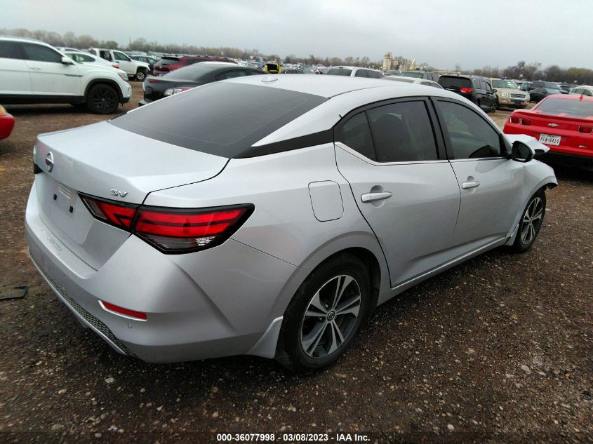 2020 NISSAN SENTRA SV - 3N1AB8CVXLY238942