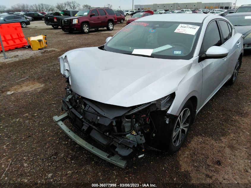 2020 NISSAN SENTRA SV - 3N1AB8CVXLY238942