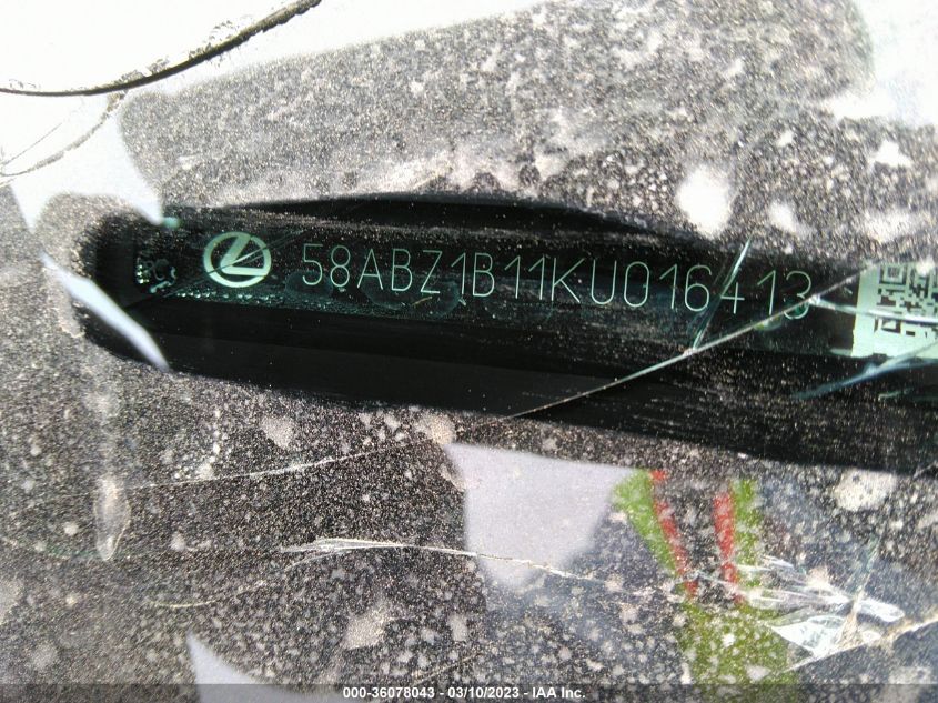 2019 LEXUS ES ES 350 - 58ABZ1B11KU016413