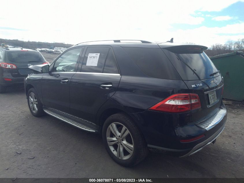 2015 MERCEDES-BENZ M-CLASS ML 350 - 4JGDA5HB7FA569993