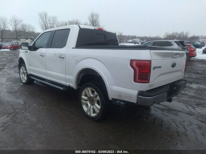 2015 FORD F-150 XLT/XL/LARIAT/PLATINUM - 1FTEW1EG7FKE27771