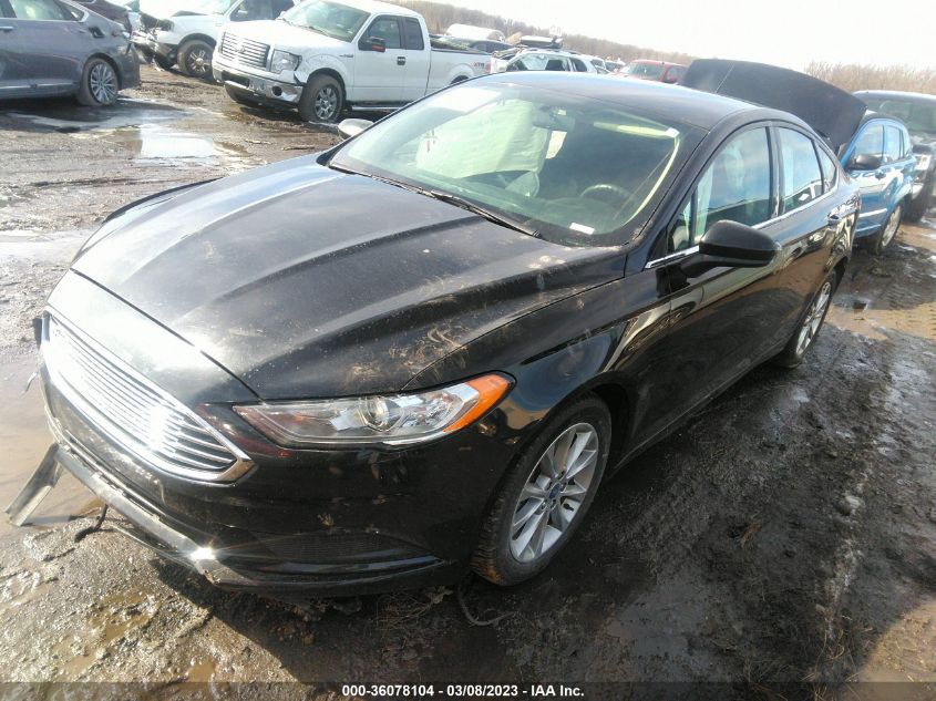 2017 FORD FUSION SE - 3FA6P0H79HR415598