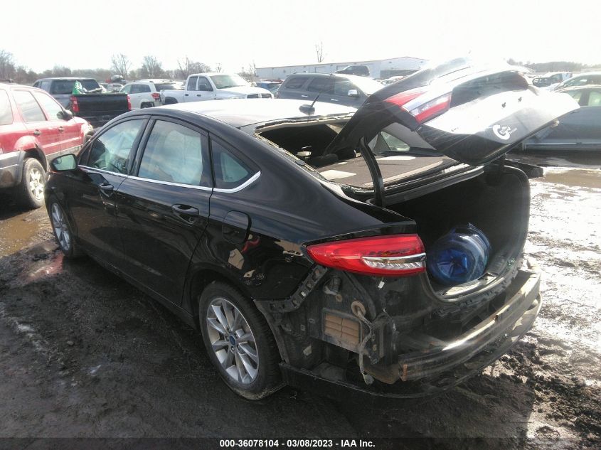 2017 FORD FUSION SE - 3FA6P0H79HR415598