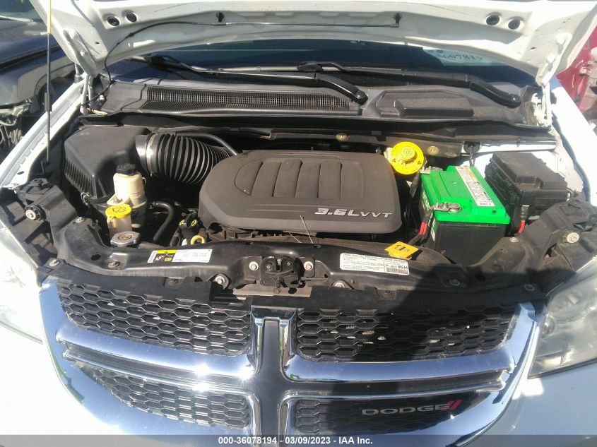 2013 DODGE GRAND CARAVAN SXT - 2C4RDGCG9DR814155