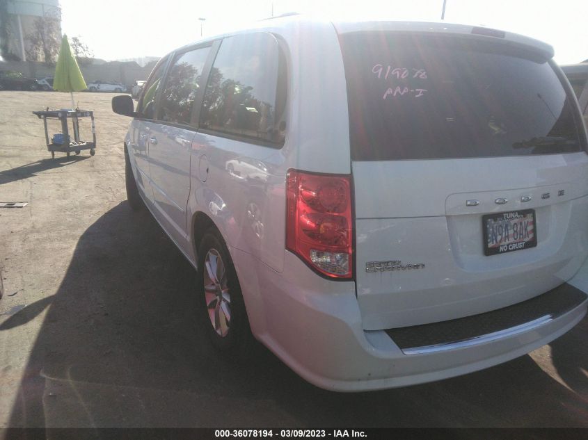 2013 DODGE GRAND CARAVAN SXT - 2C4RDGCG9DR814155