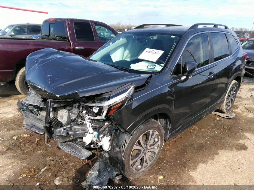 VIN JF2SKASC1MH406412 2021 SUBARU FORESTER LIMITED