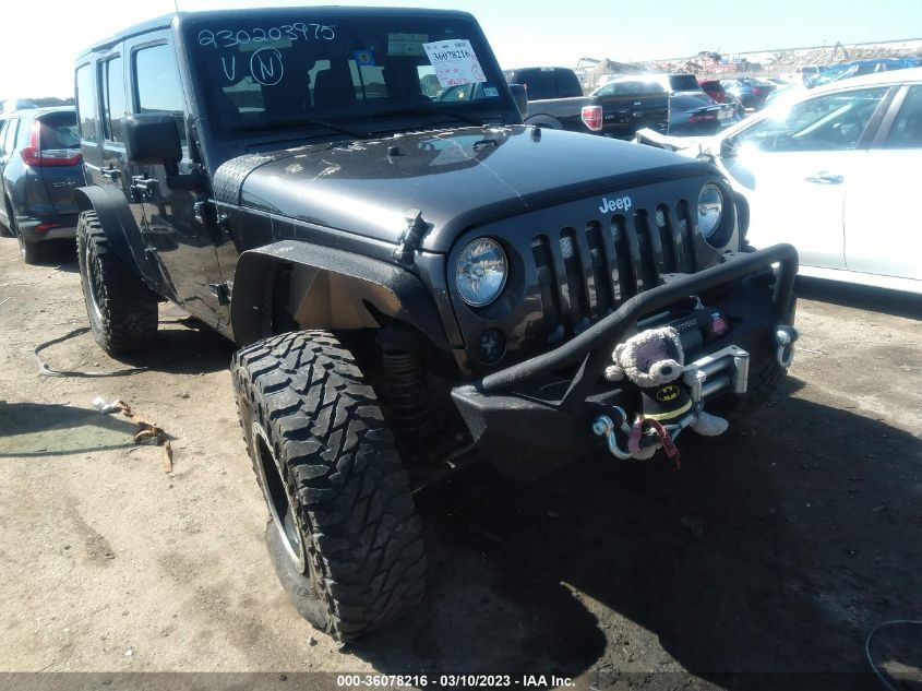 2017 JEEP WRANGLER UNLIMITED SPORT - 1C4BJWDG0HL726869