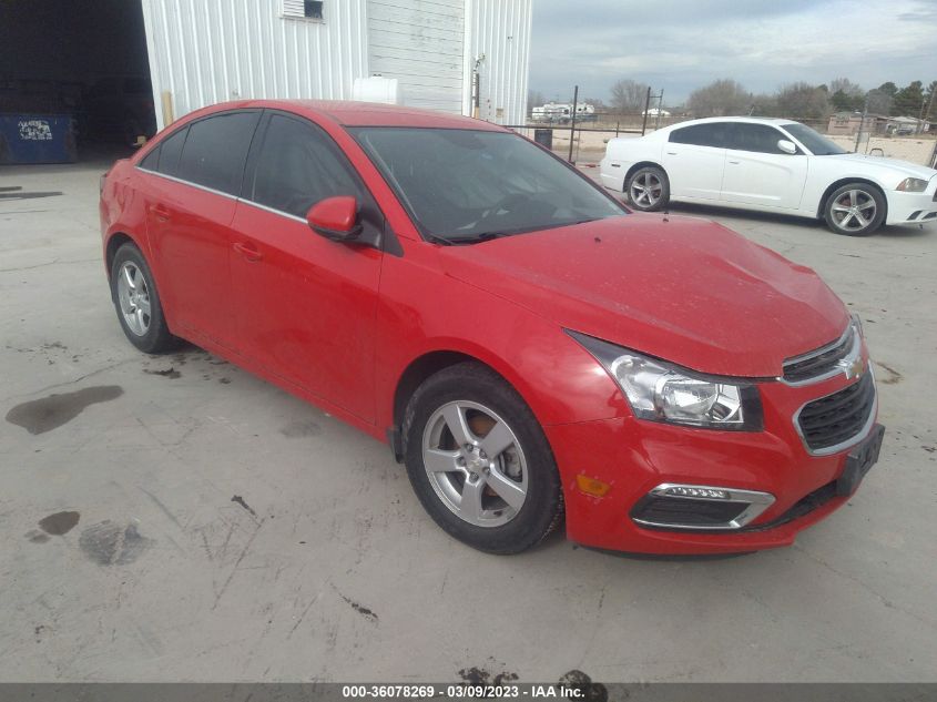 2015 CHEVROLET CRUZE LT - 1G1PC5SB3F7118876