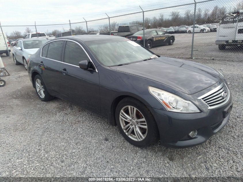 2013 INFINITI G37 SEDAN X - JN1CV6AR5DM761039
