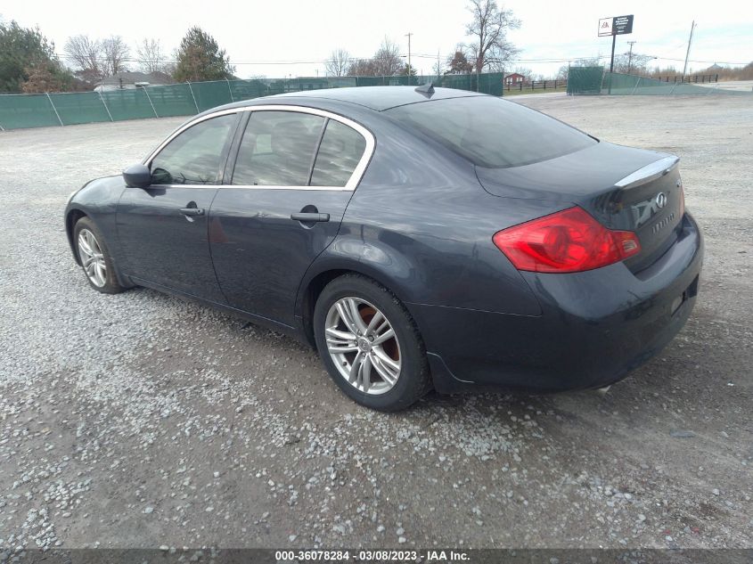 2013 INFINITI G37 SEDAN X - JN1CV6AR5DM761039