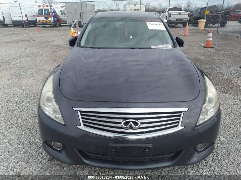 2013 INFINITI G37 SEDAN X - JN1CV6AR5DM761039