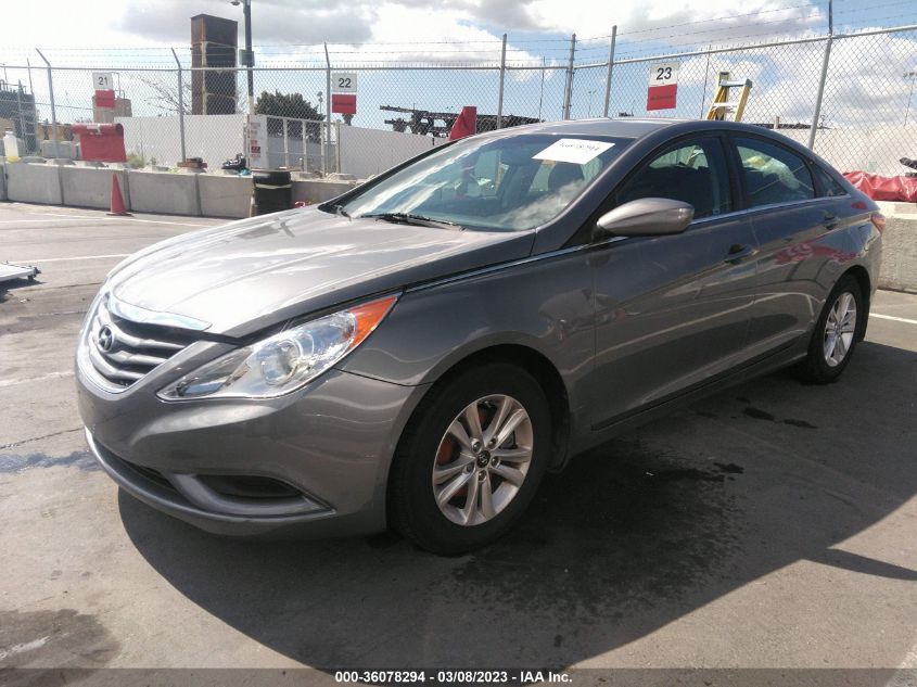 2013 HYUNDAI SONATA GLS PZEV - 5NPEB4AC3DH792668