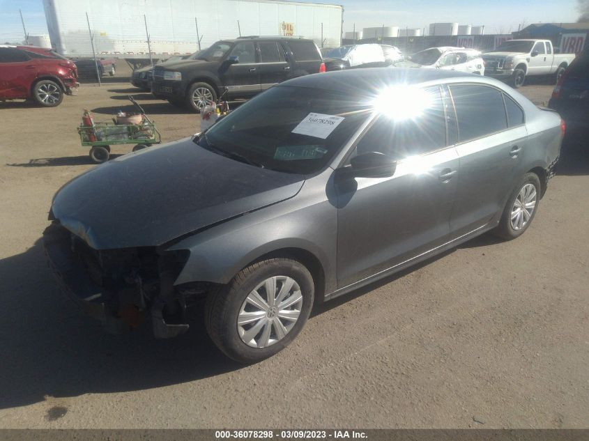 2014 VOLKSWAGEN JETTA 2.0L S - 3VW2K7AJ7EM224421