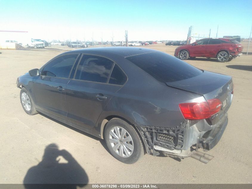 2014 VOLKSWAGEN JETTA 2.0L S - 3VW2K7AJ7EM224421