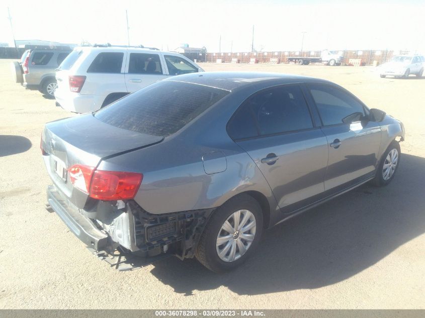 2014 VOLKSWAGEN JETTA 2.0L S - 3VW2K7AJ7EM224421