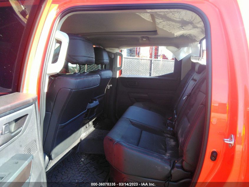 2022 TOYOTA TUNDRA 4WD TRD PRO HYBRID - 5TFPC5DB6NX002557