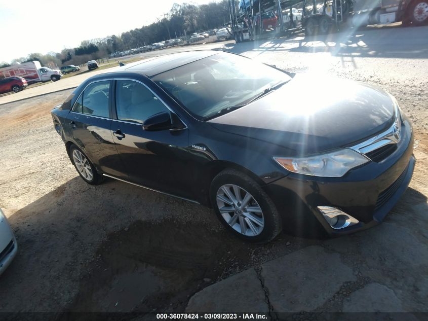 2013 TOYOTA CAMRY HYBRID LE/XLE - 4T1BD1FK9DU082994