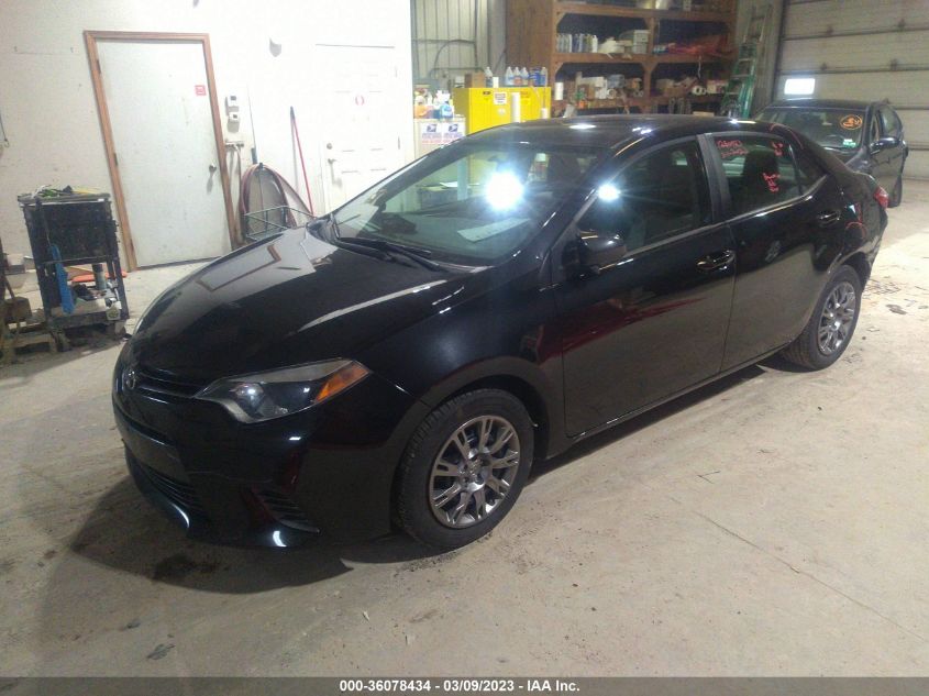 2016 TOYOTA COROLLA L/LE/S/S PLUS/LE PLUS - 2T1BURHEXGC565180