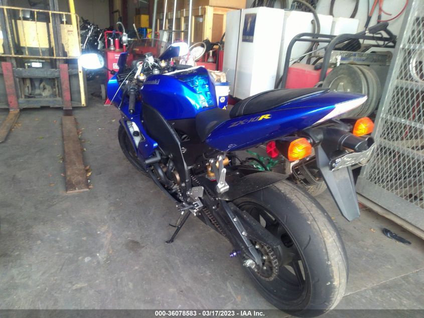 2004 KAWASAKI NINJA ZX 10R JKAZXCC174A008938