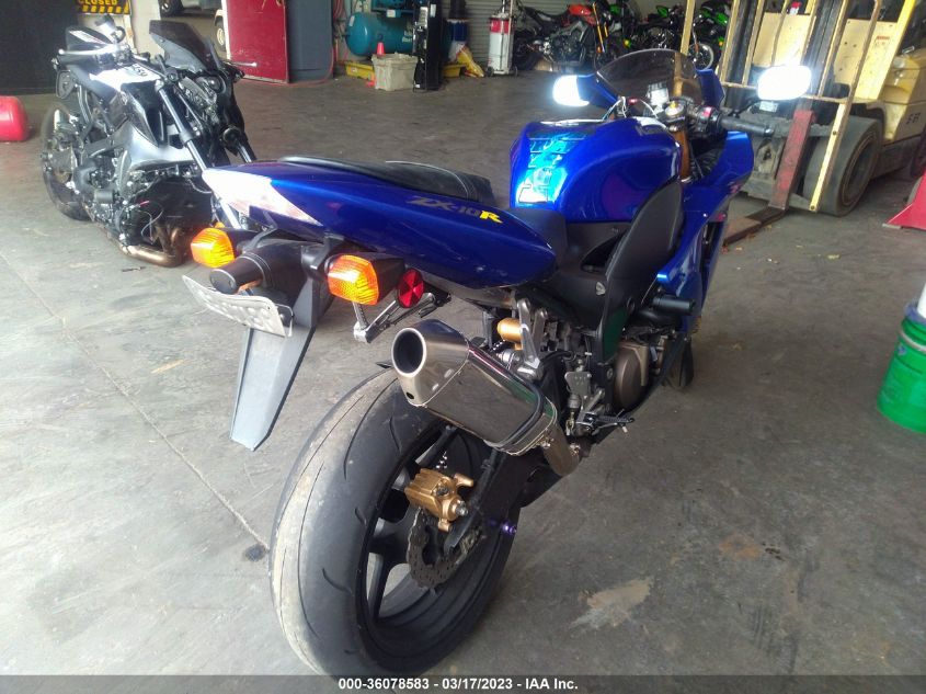 2004 KAWASAKI NINJA ZX 10R JKAZXCC174A008938