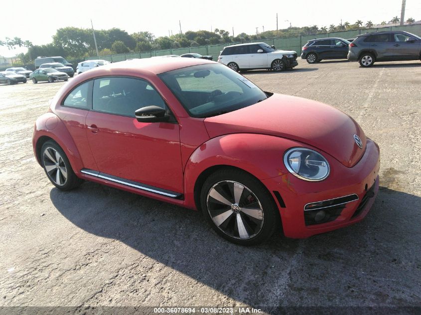 2013 VOLKSWAGEN BEETLE COUPE 2.0T TURBO - 3VWVT7ATXDM691519