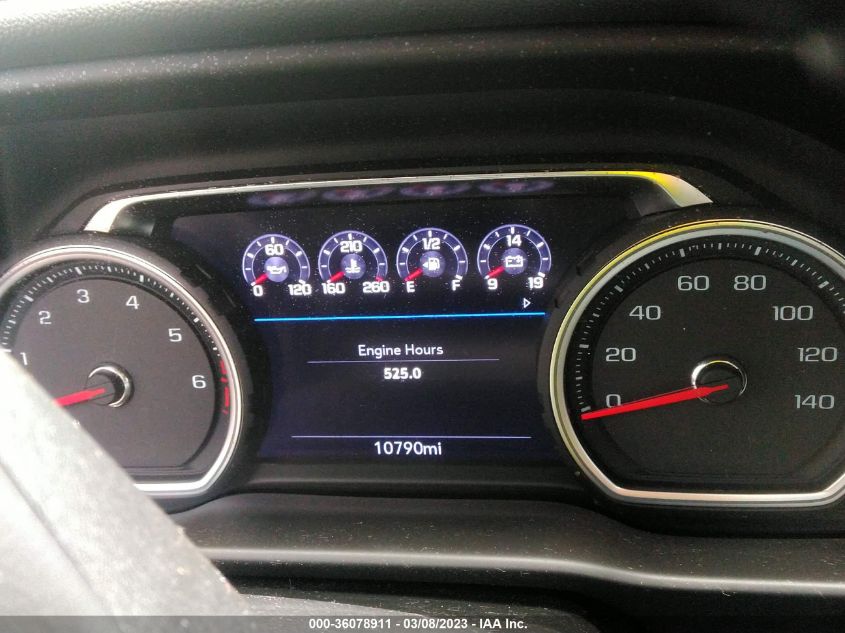 2022 CHEVROLET SILVERADO 1500 LTD LTZ 1GCUYGEL0NZ207447