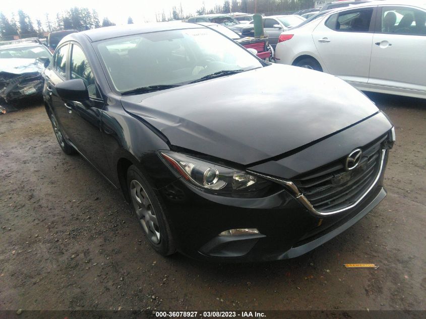 2015 MAZDA MAZDA3 I SPORT - 3MZBM1U75FM127579