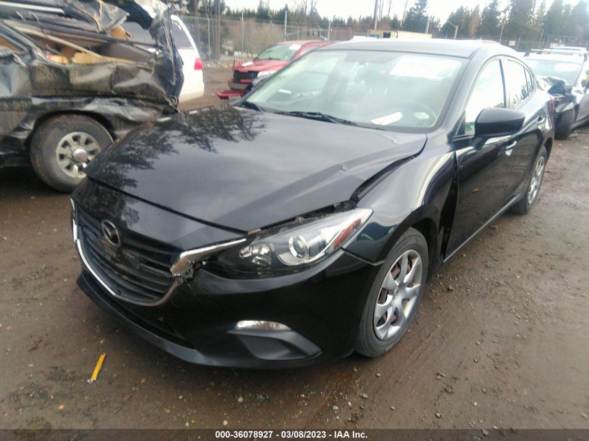 2015 MAZDA MAZDA3 I SPORT - 3MZBM1U75FM127579