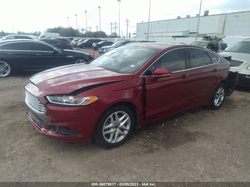 2016 FORD FUSION SE - 3FA6P0HD6GR359088