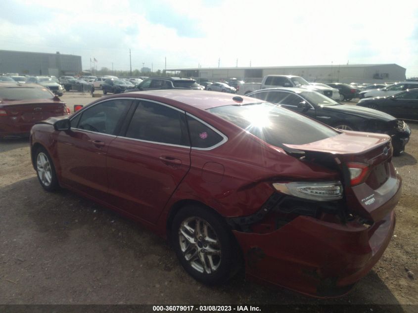 2016 FORD FUSION SE - 3FA6P0HD6GR359088