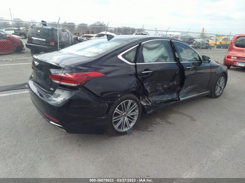 2018 GENESIS G80 3.8L KMHGN4JE0JU224800