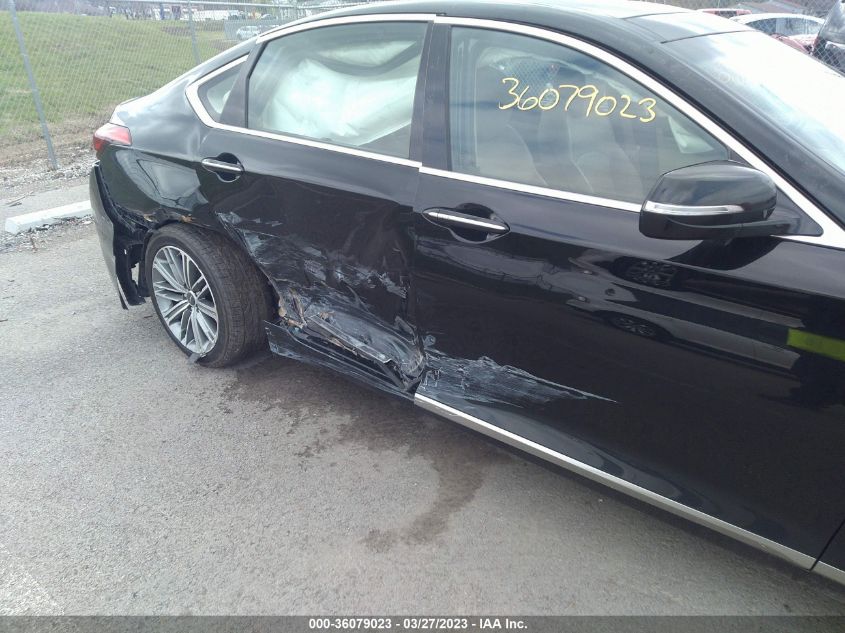 2018 GENESIS G80 3.8L KMHGN4JE0JU224800