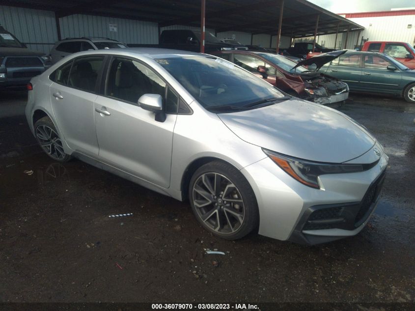 2020 TOYOTA COROLLA SE/NIGHTSHADE - JTDS4RCE2LJ008740