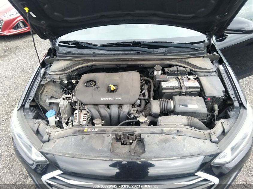 2017 HYUNDAI ELANTRA SE - KMHD84LF1HU153729